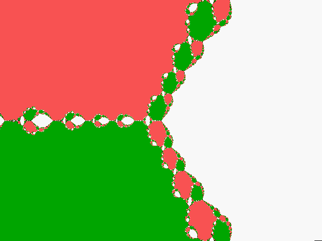 Newton-Verfahren für z<sup>3</sup> + z<sup>2</sup> - 1