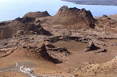 Tuffkrater auf Bartholomé