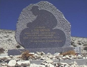Denkmal Tom Simpson
