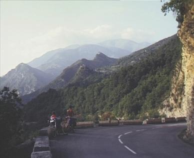 auf dem Weg zum Col de la Bonette