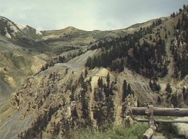 Blick zum Col d'Izoard