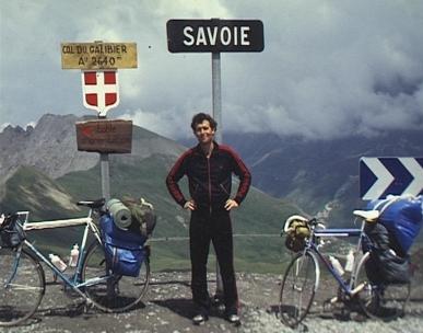 Col du Galibier, an der neuen Paßhöhe