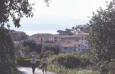 Blick zurück auf Capoliveri